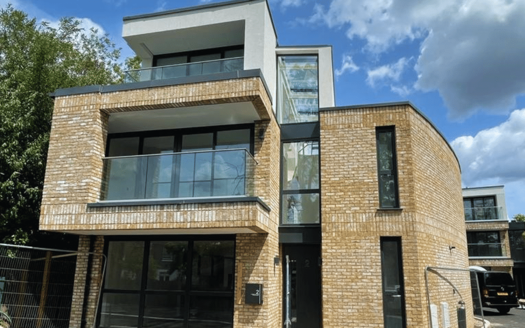 Developer Exit Loan, Modern Houses in Southwest London with Distinctive Design