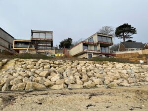 A very high spec and technical seaside project