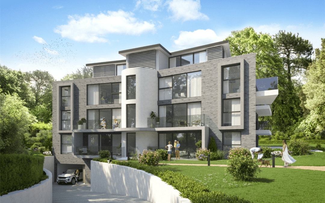 Part Built Site with Complication in Canford Cliffs, Poole