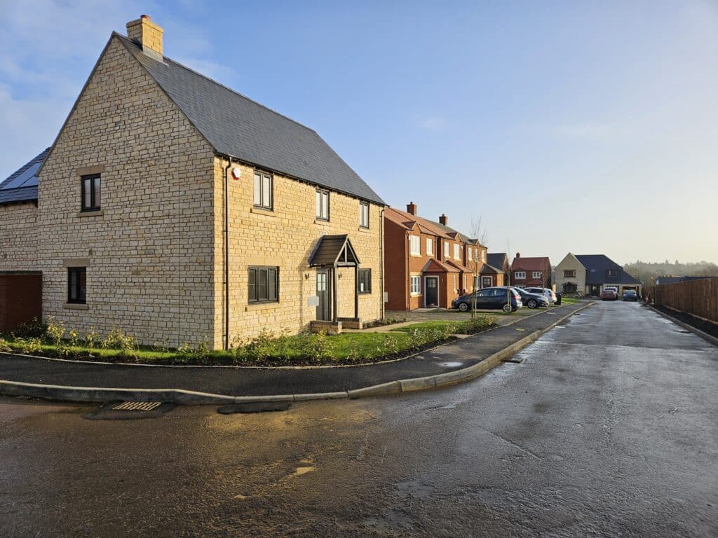 Blueprints of residential development in Filton, South Gloucestershire